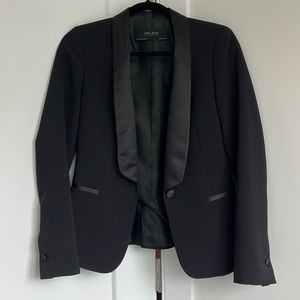 Zara XS tux blazer black